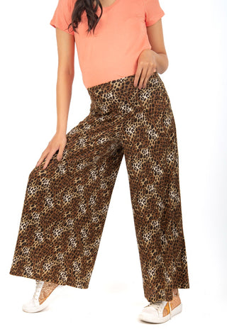 Pantalon Palazzo Maternal Pame Animal