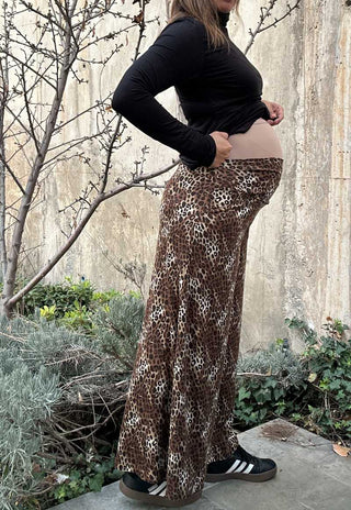 Pantalon Palazzo Maternal Pame Animal