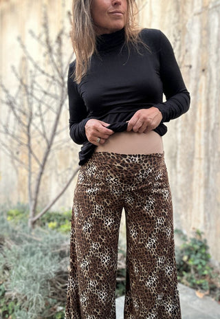 Pantalon Palazzo Maternal Pame Animal