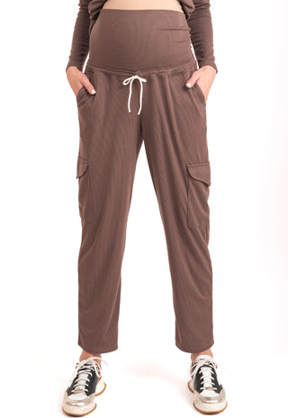 Pantalon Jogger Maternal Valeria Café