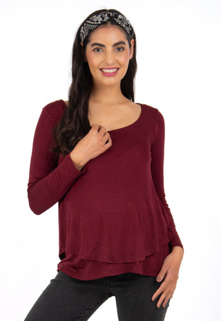 Polera Maternal y Lactancia Barbara Burdeo ML