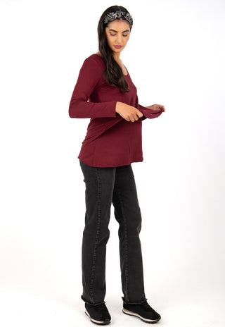 Polera Maternal y Lactancia Barbara Burdeo ML