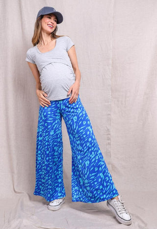 Polera Maternal y Lactancia Carmen Gris Melange
