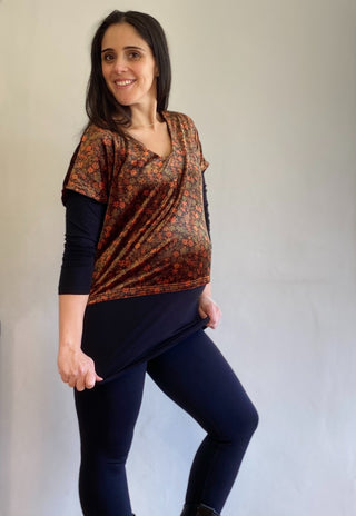 Polera Maternal y Lactancia Josefa Naranjo