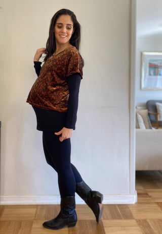 Polera Maternal y Lactancia Josefa Naranjo