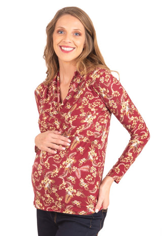 Polera Maternal y Lactancia Magda Burdeo