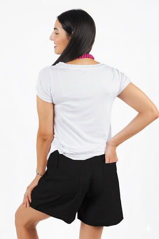 Short Maternal Negro Tencel