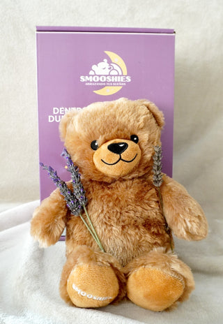 Peluche Térmico Osito con Semillas de Lavanda - Smooshies