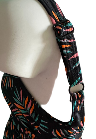 Traje de Baño Maternal Estampado Naranjo