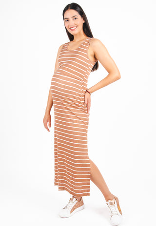 Vestido Maternal y Lactancia Coni Café