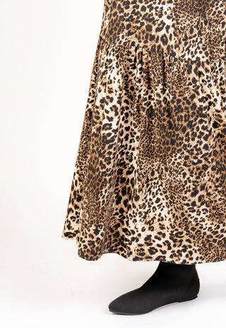 Vestido Juana Animal Maternal y Lactancia Apertura Upper Cross