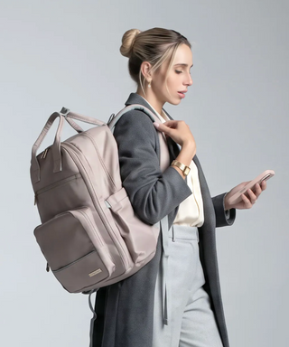 Mochila Maternal Praga Beige