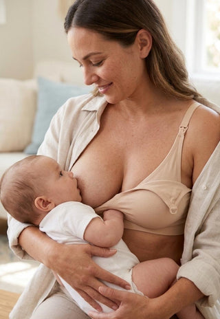 Sosten de Lactancia Madremia Seamless Beige