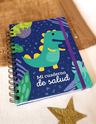 Cuaderno de Salud Infantil Dinosaurio - Madremia