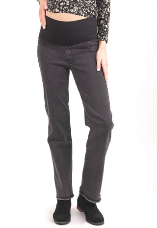 Jeans Maternal Recto Gris - Madremia
