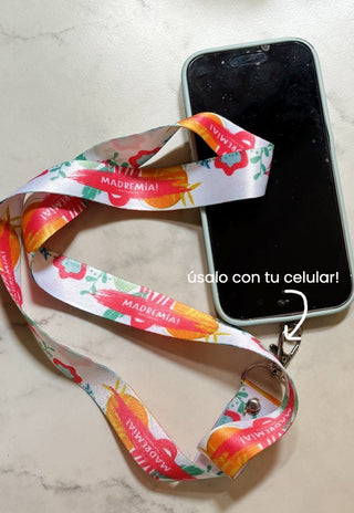 Lanyard porta - llaves Madremía - Madremia