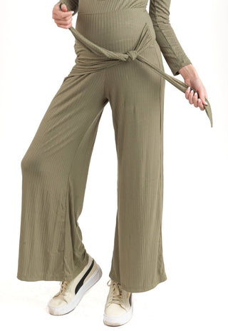 Pantalon Palazzo Maternal Maura Oliva - Madremia