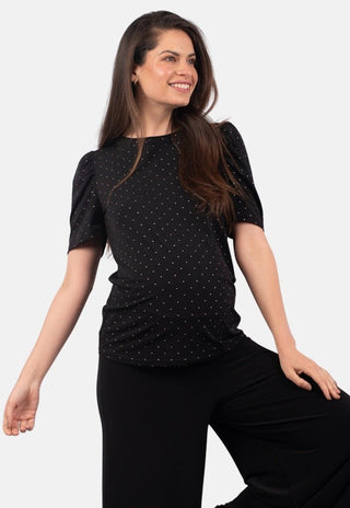 Polera Maternal Florencia Drops - Madremia