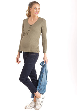 Polera Maternal y Lactancia Andrea Oliva - Madremia