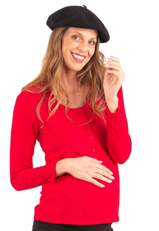 Polera Maternal y Lactancia Andrea Rojo - Madremia