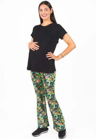 Polera Maternal y Lactancia Maria Negro - Madremia