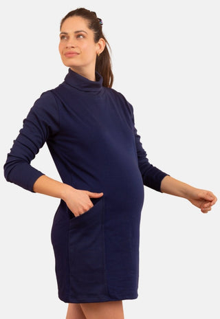 Vestido Maternal Londres Marino - Madremia