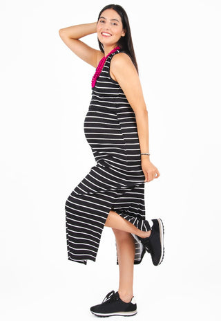 Vestido Maternal y Lactancia Coni Negro - Madremia