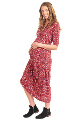 Vestido Maternal y Lactancia Mariela Tribal - Madremia