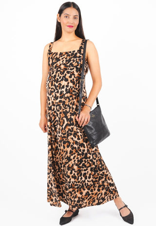 Vestido Maternal y Lactancia Nieves Animal - Madremia