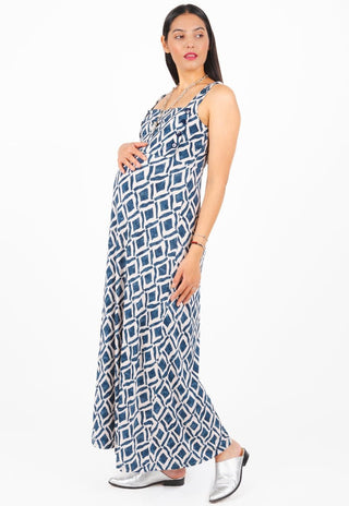 Vestido Maternal y Lactancia Nieves Marino - Madremia