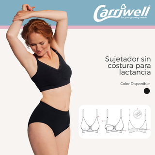 Sosten de Lactancia Seamless Carriwell Beige