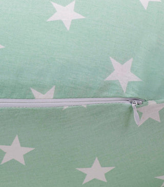 Cojín Kissenbag Maternal/Lactancia Verde Estrella Blanca