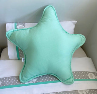 Cojin Decorativo Estrella Menta