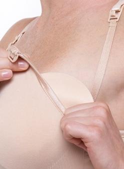 Sosten de Lactancia Bravado Seamless Beige