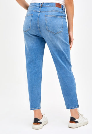 Jeans Maternal marca MADE Zipper Celeste