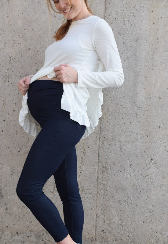 Calzas Maternales Hofish Pantalones De Maternidad Para Muje