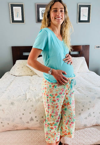Pijama Maternal y Lactancia Colomba Calipso