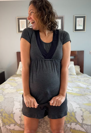 Pijama Maternal y Lactancia Lily Marengo