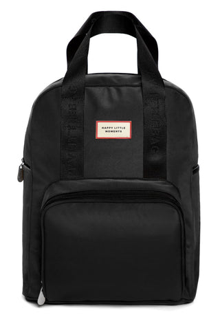 Mochila Maternal Happy Blanca Negro