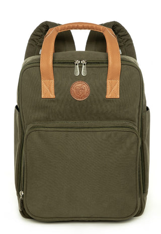 Mochila Maternal Happy Paula Verde