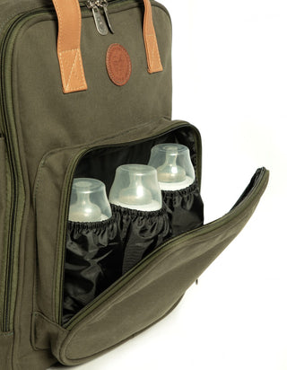 Mochila Maternal Happy Paula Verde