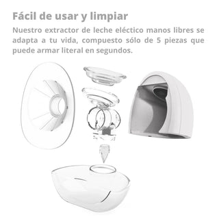 Extractor de leche manos libres Light Supermom