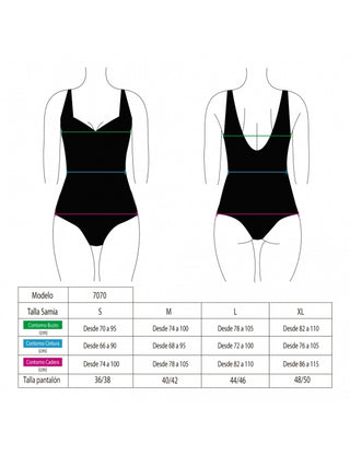 Traje de Baño Embarazada Negro
